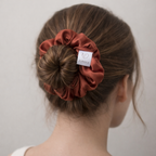 Luxe Satijnen Scrunchie – Zacht voor je Haar, Sterk in Stijl – Rust