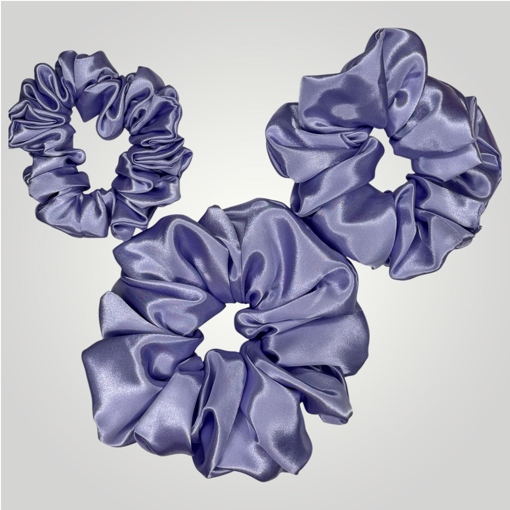 Luxe Satijnen Scrunchie – Zacht voor je Haar, Sterk in Stijl – Lilac