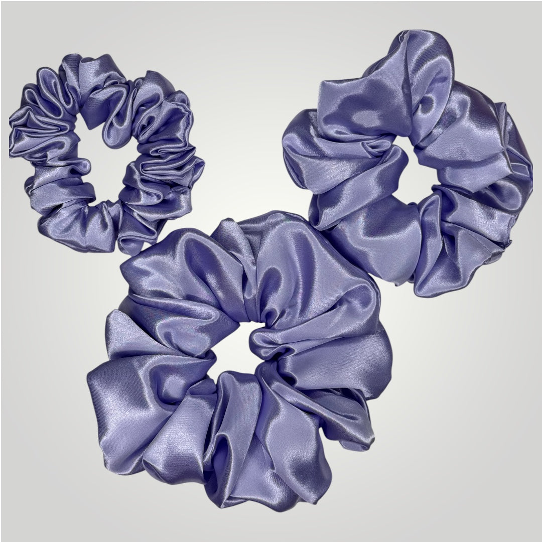 Luxe Satijnen Scrunchie – Zacht voor je Haar, Sterk in Stijl – Lilac