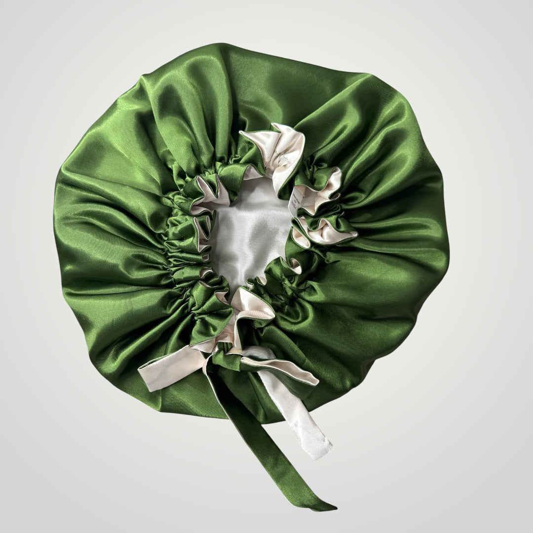 Luxe Satijnen Tie Bonnet