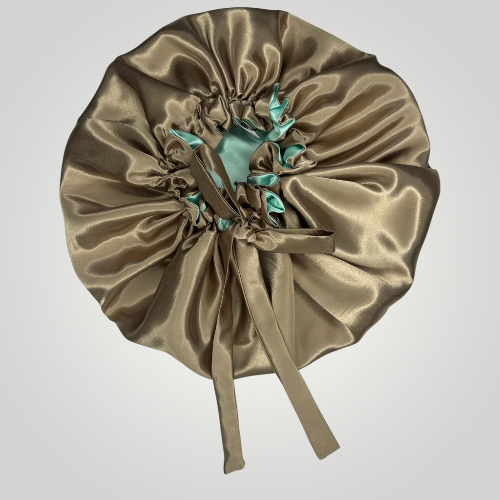 Luxe Satijnen Tie Bonnet