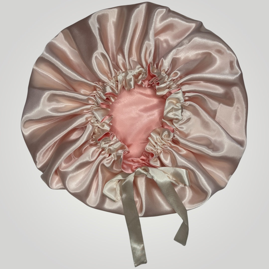 Luxe Satijnen Tie Bonnet