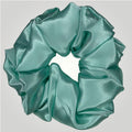 Luxe Satijnen Scrunchie – Zacht voor je Haar, Sterk in Stijl – Mint