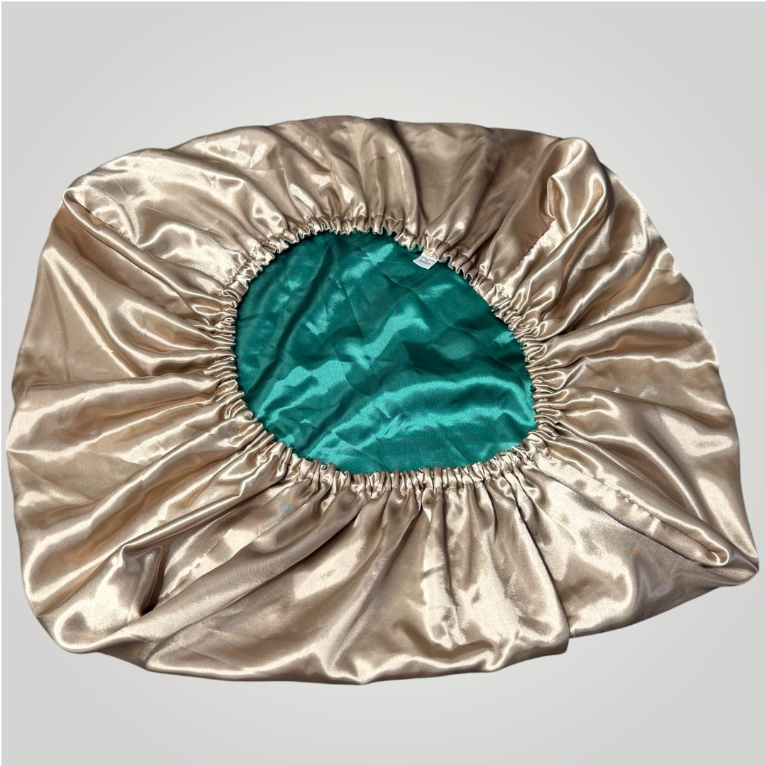 Luxury Satin Pillowcase – Champagne Green