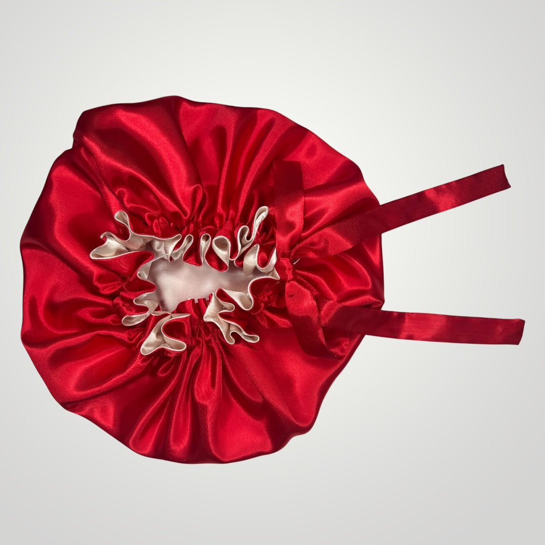 Luxe Satijnen Tie Bonnet