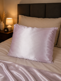 Luxury Satin Pillowcase – Champagne Pink