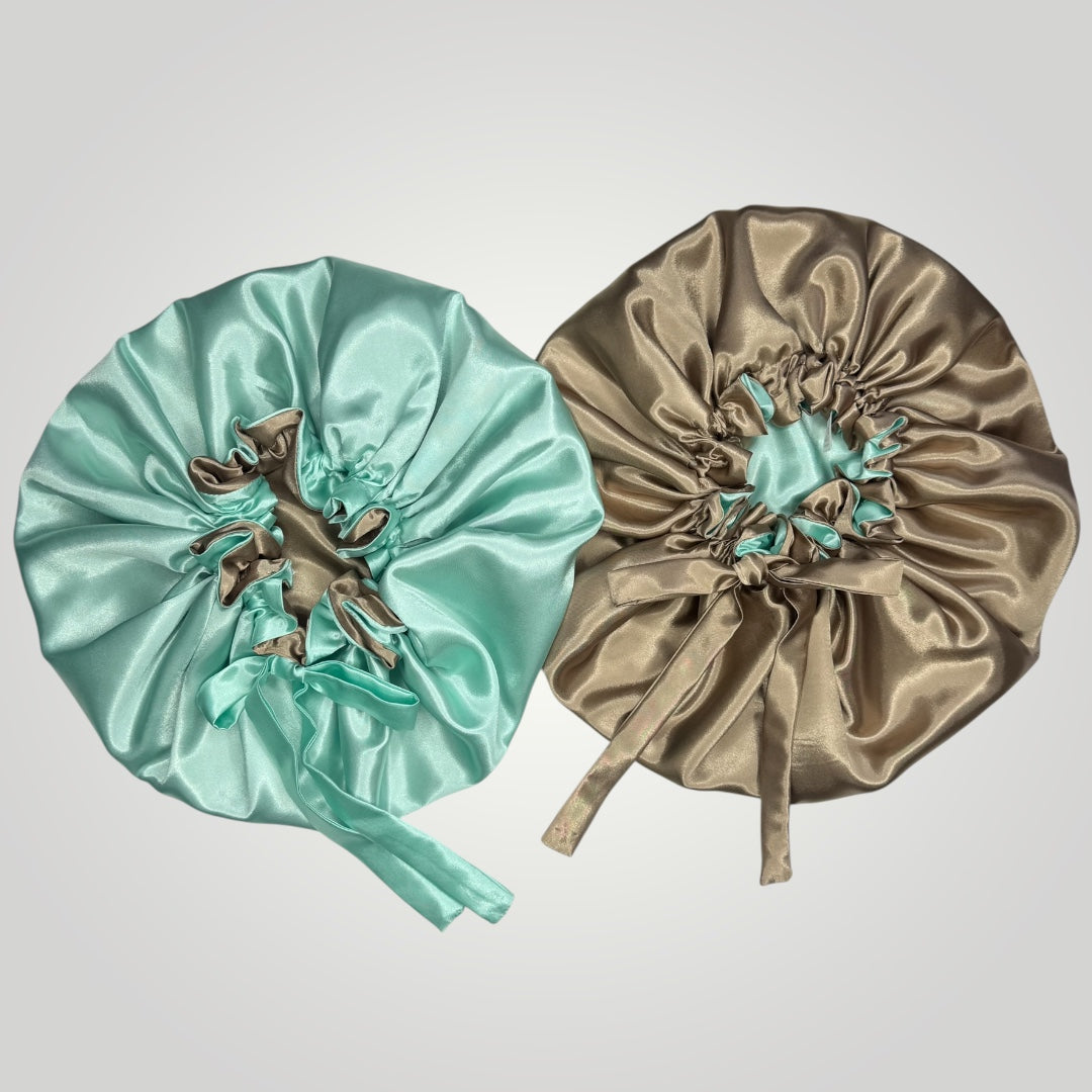 Luxe Satijnen Tie Bonnet