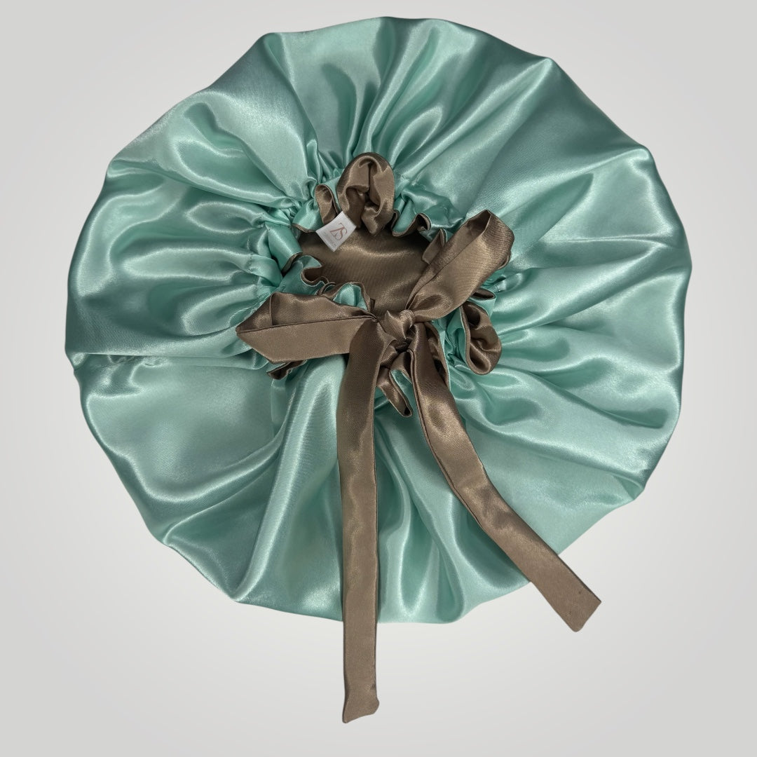 Luxe Satijnen Tie Bonnet