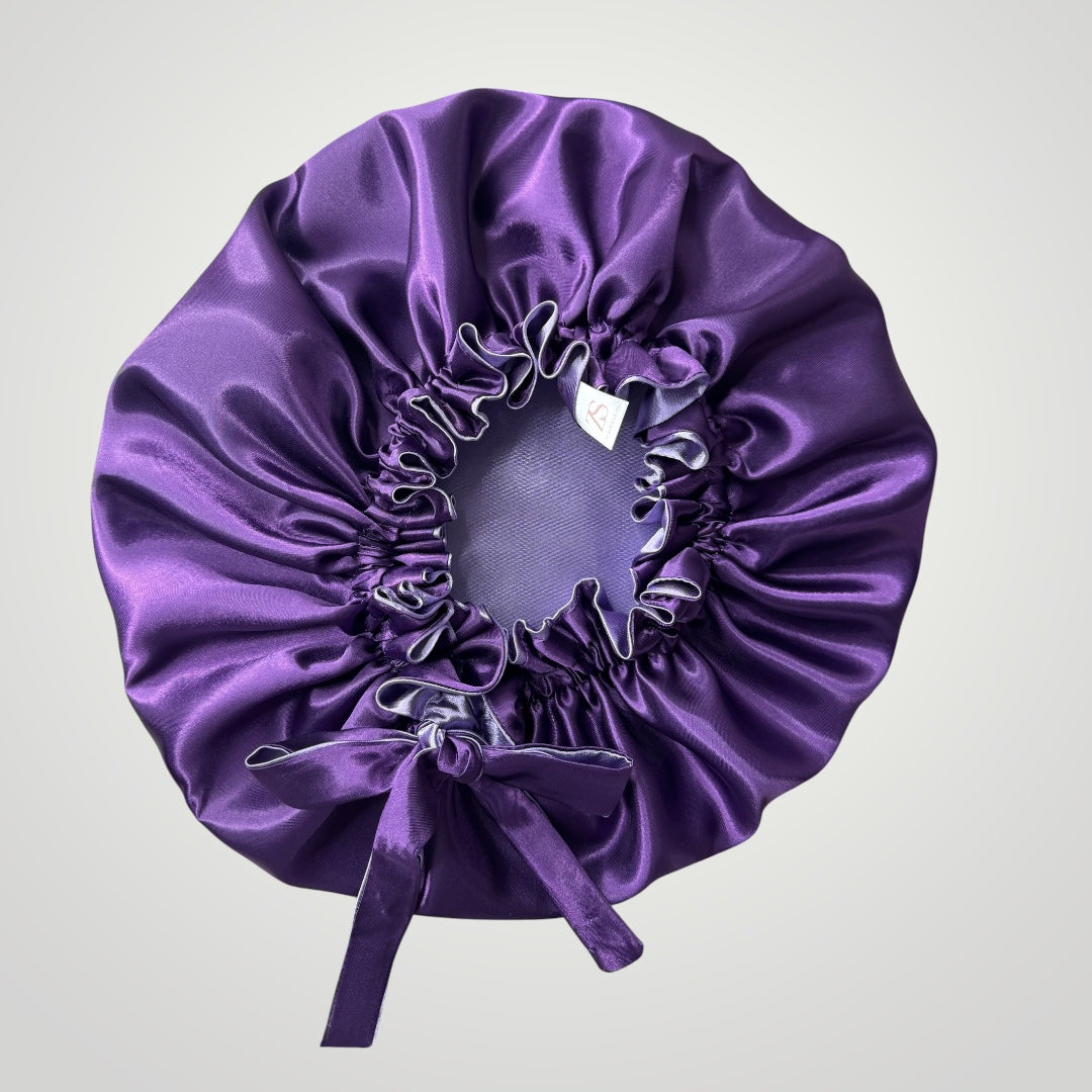 Luxe Satijnen Tie Bonnet