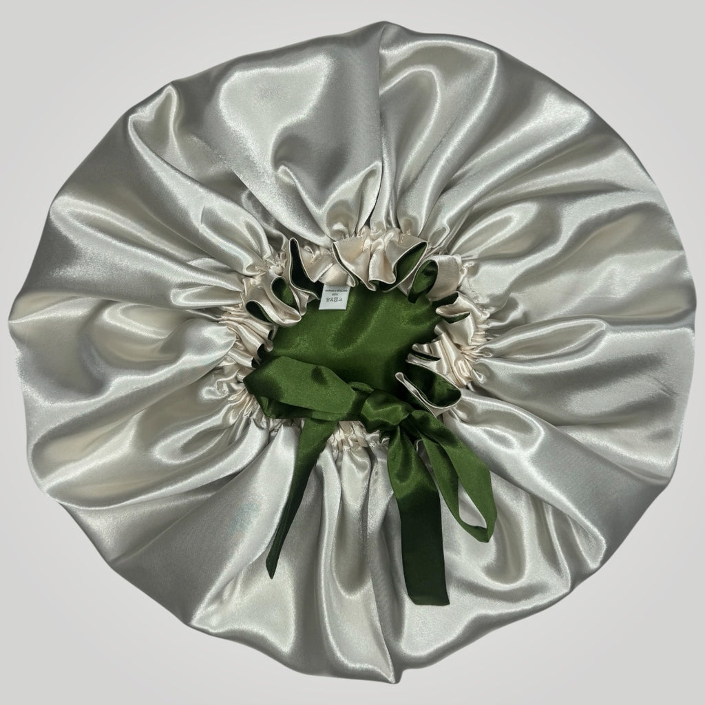 Luxe Satijnen Tie Bonnet