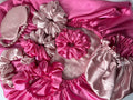 Zurisilk Luxury Sleep Set – Complete Satijnen Verzorging voor Haar & Huid | Pink