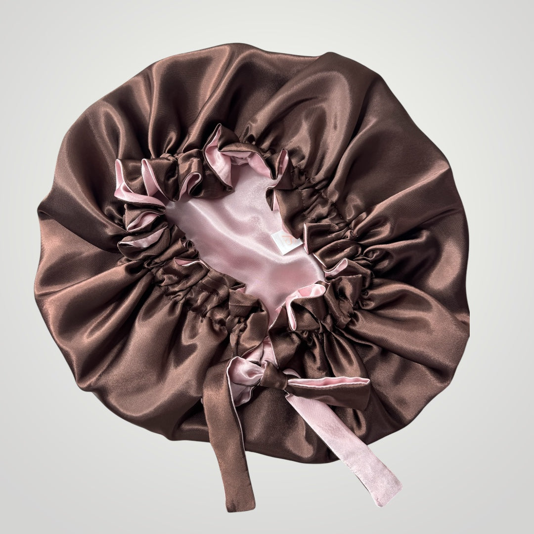 Luxe Satijnen Tie Bonnet