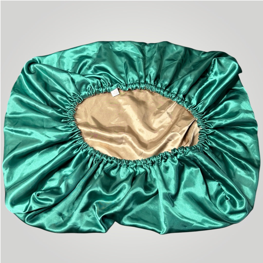 Luxury Satin Pillowcase – Champagne Green