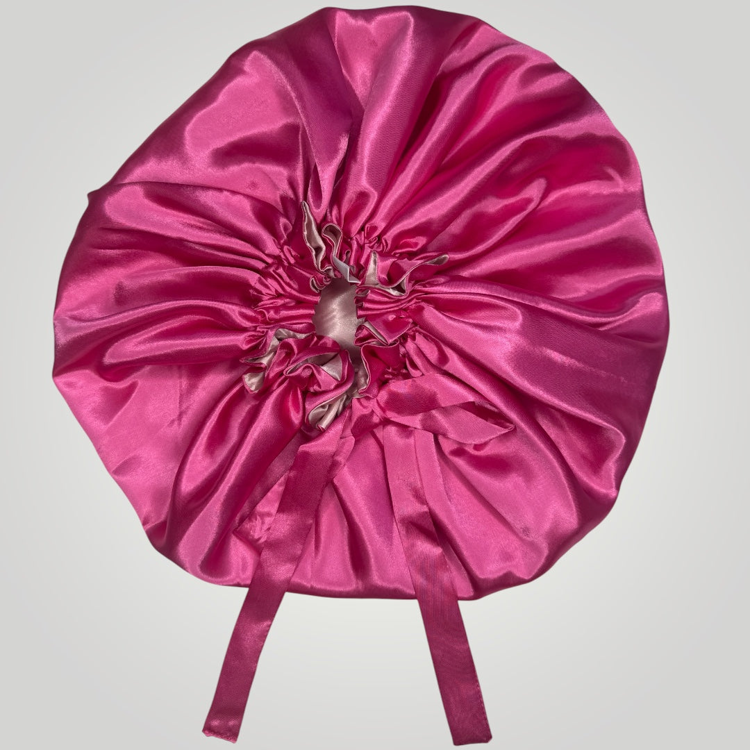 Luxe Satijnen Tie Bonnet