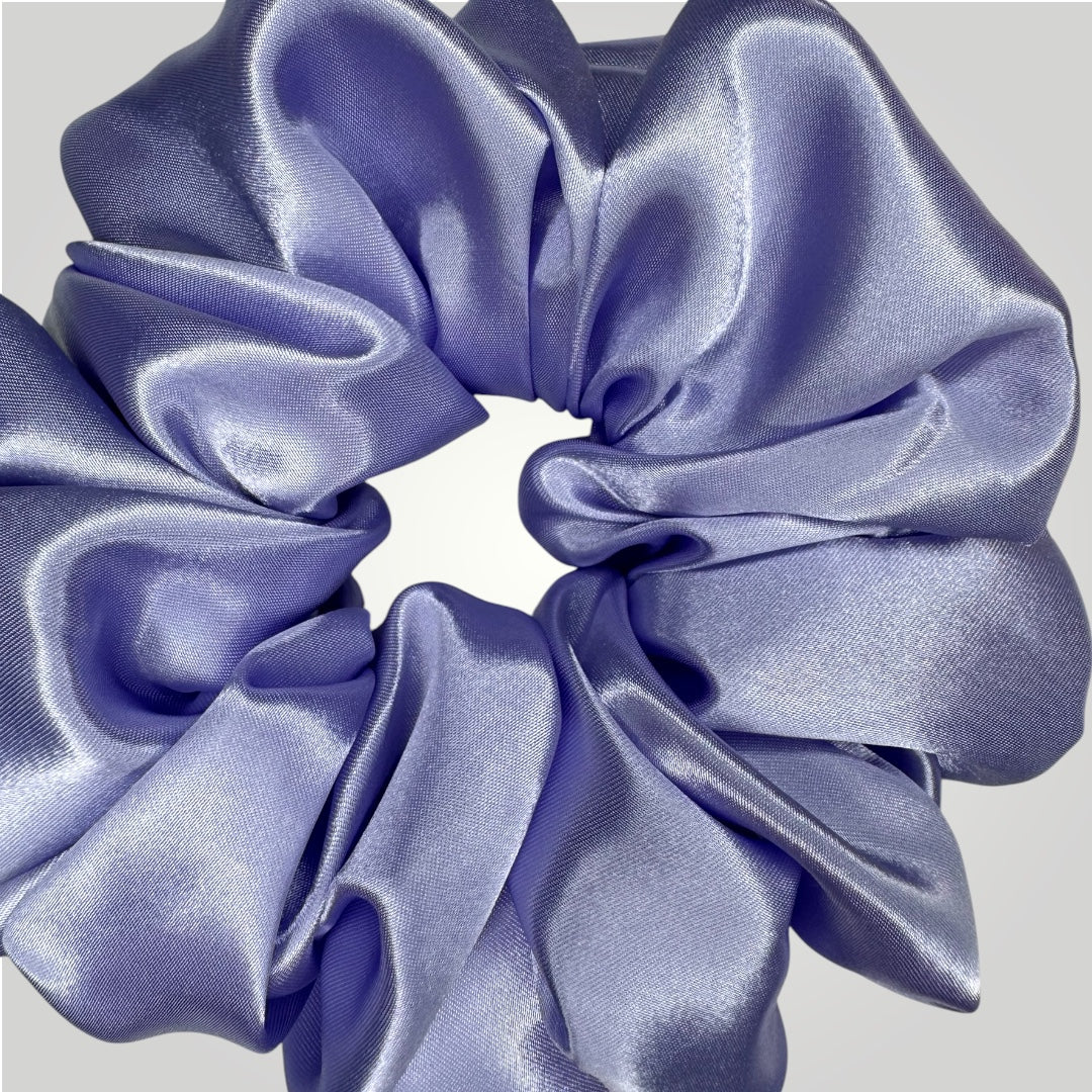 Luxe Satijnen Scrunchie – Zacht voor je Haar, Sterk in Stijl – Lilac