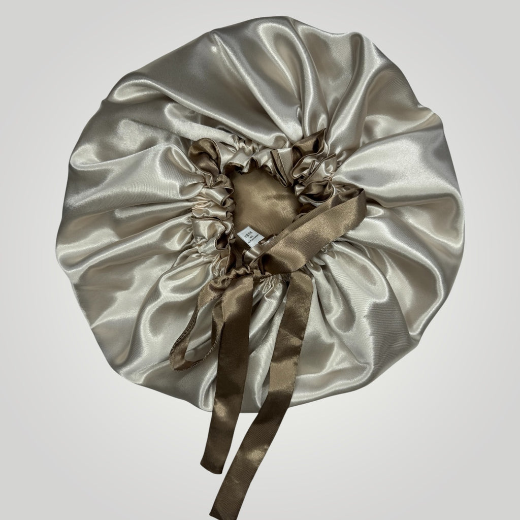 Luxe Satijnen Tie Bonnet