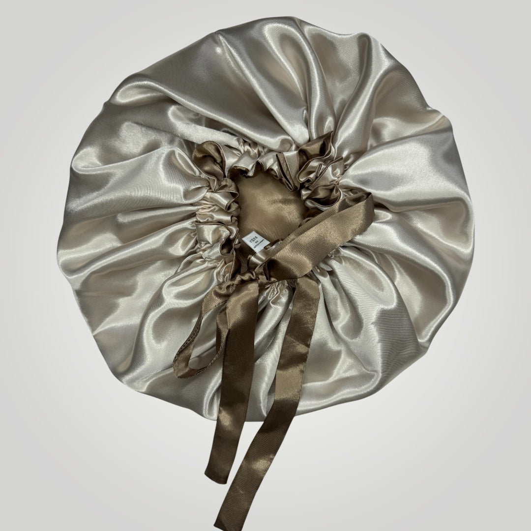 Luxe Satijnen Tie Bonnet