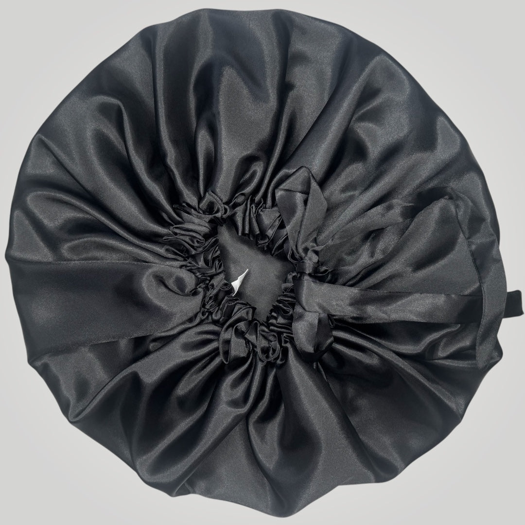Luxe Satijnen Tie Bonnet
