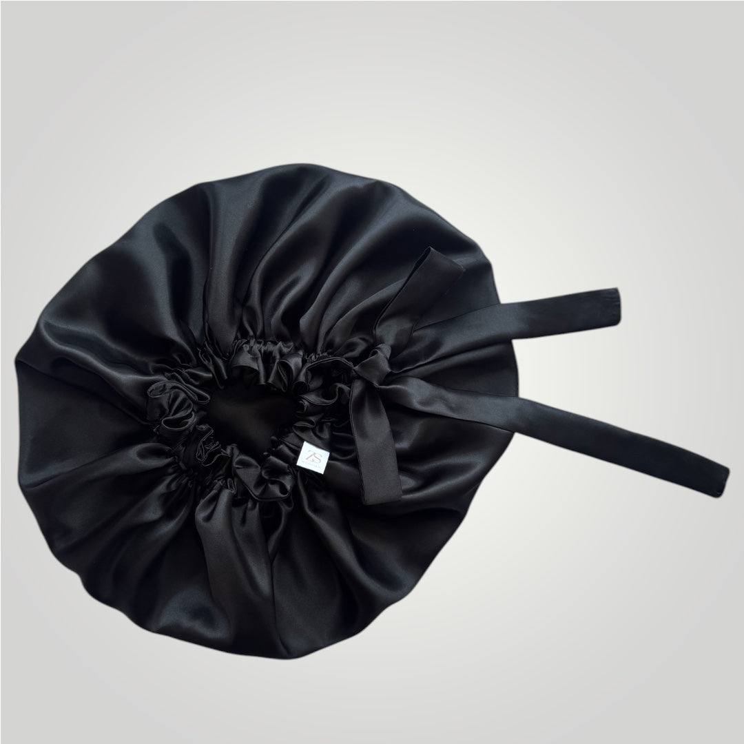 Luxe Satijnen Tie Bonnet