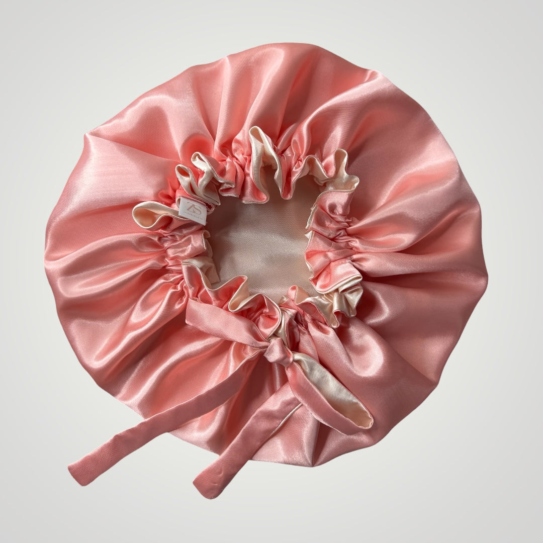 Luxe Satijnen Tie Bonnet