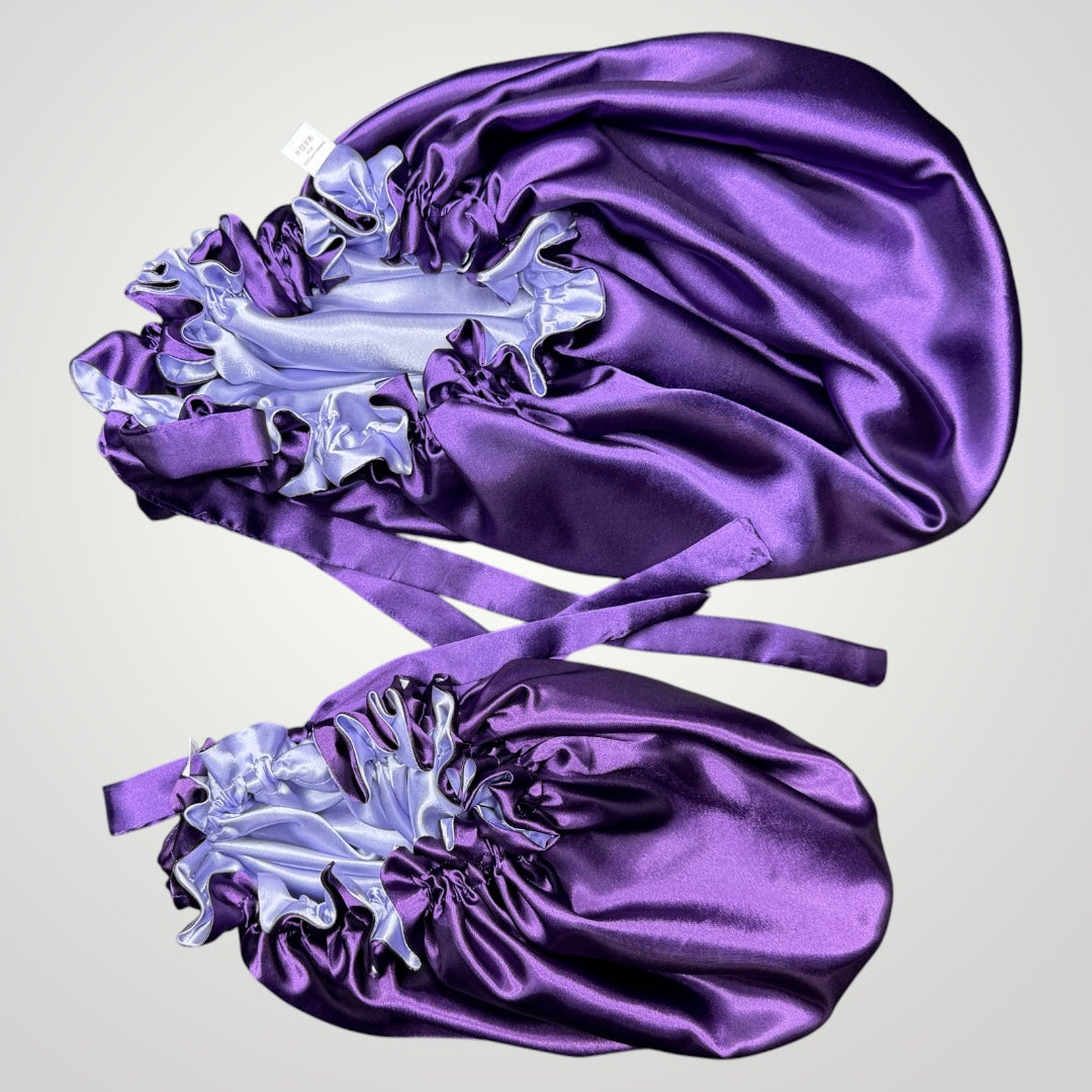 Luxe Satijnen Tie Bonnet