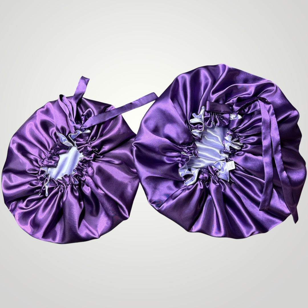 Luxe Satijnen Tie Bonnet