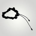 Verstelbare Elastieke Satijnen Scrunchie